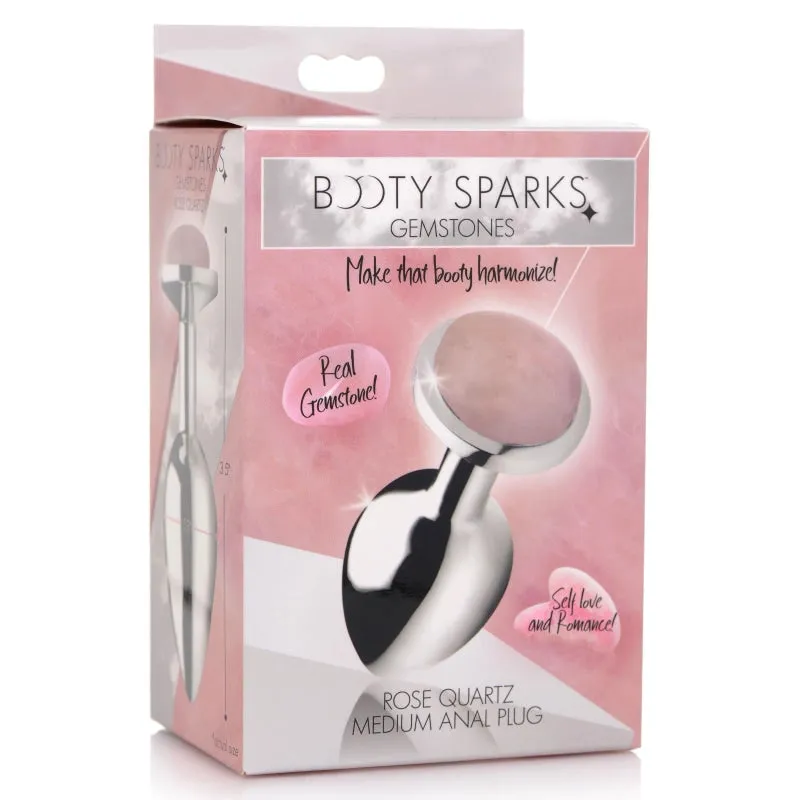 Rose Quartz Anal Plug - Medium