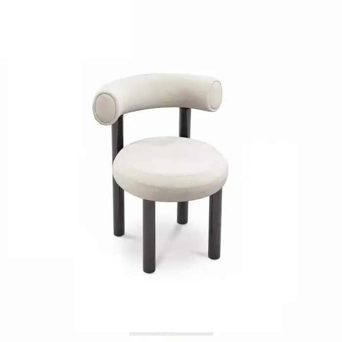 Round Upholstered Dining Chair