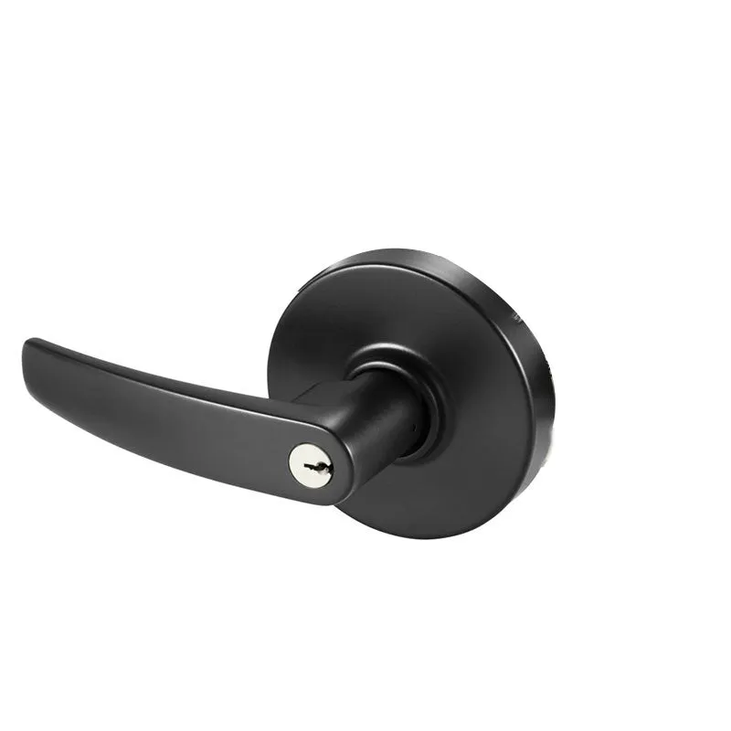 Sargent 28-K-LB Nightlatch Lever Exit Device Trim, L-Rose, B-Lever, LA Keyway, Keyed Random