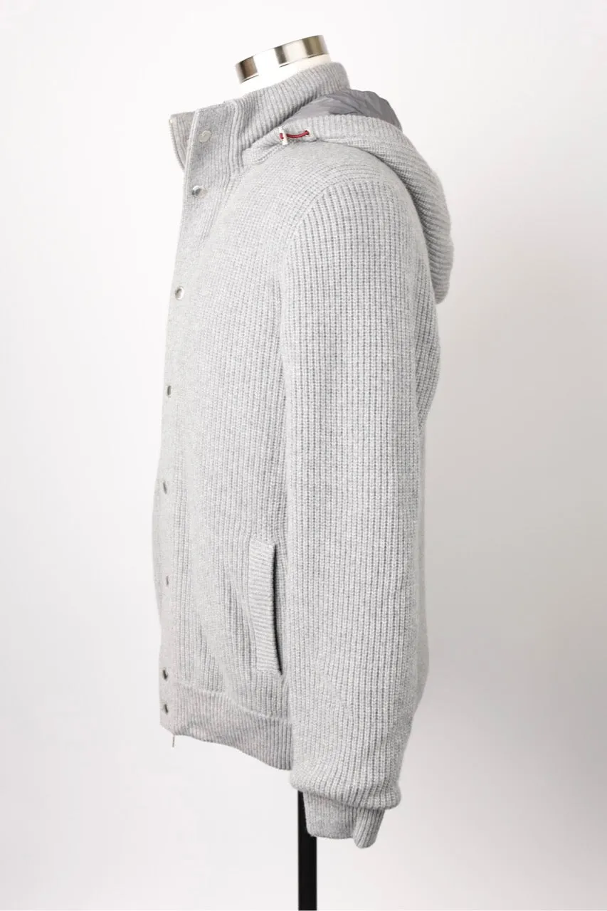 Short Cashmere Sweater Coat