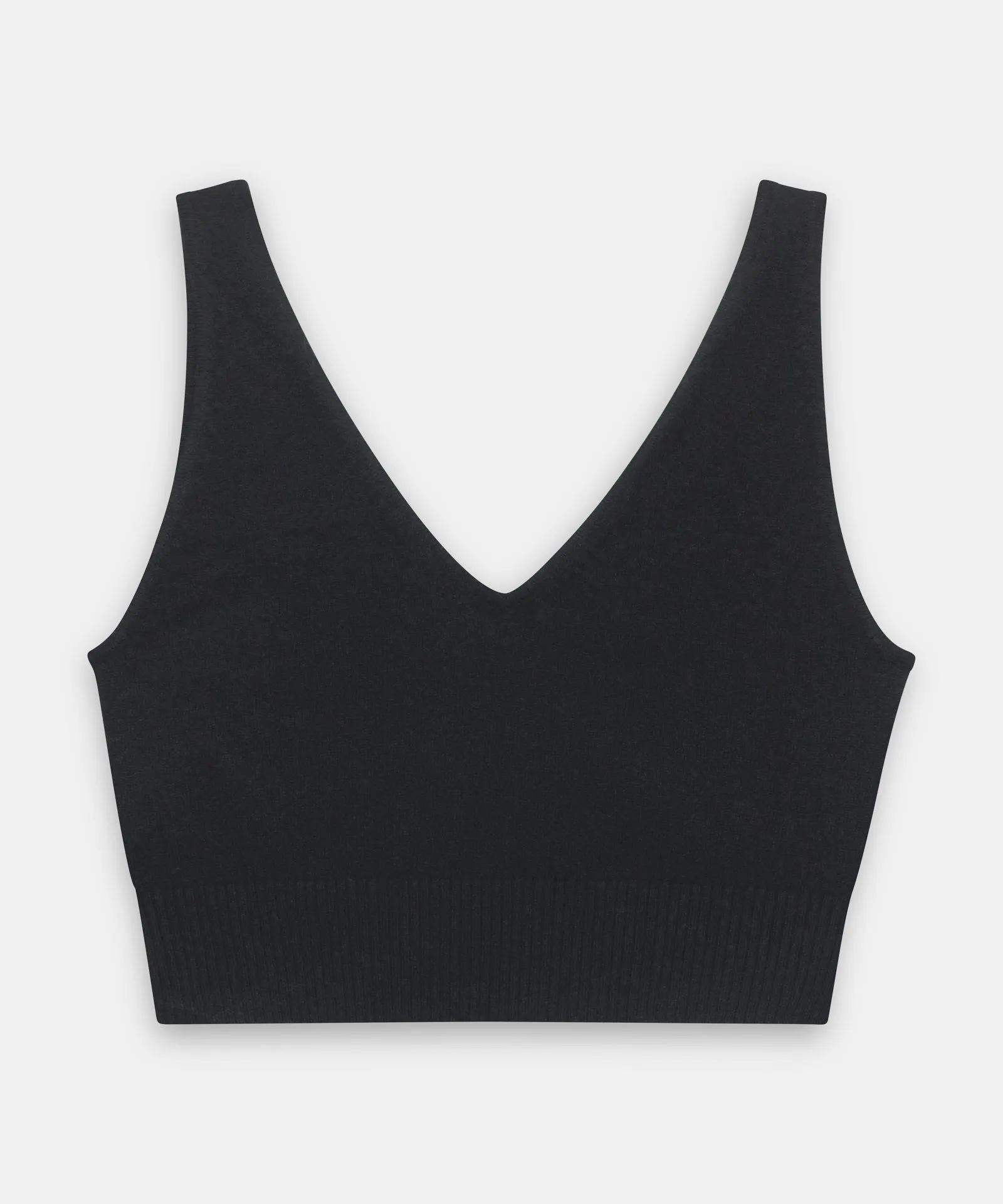 Signature Cashmere Longline Bra Tops