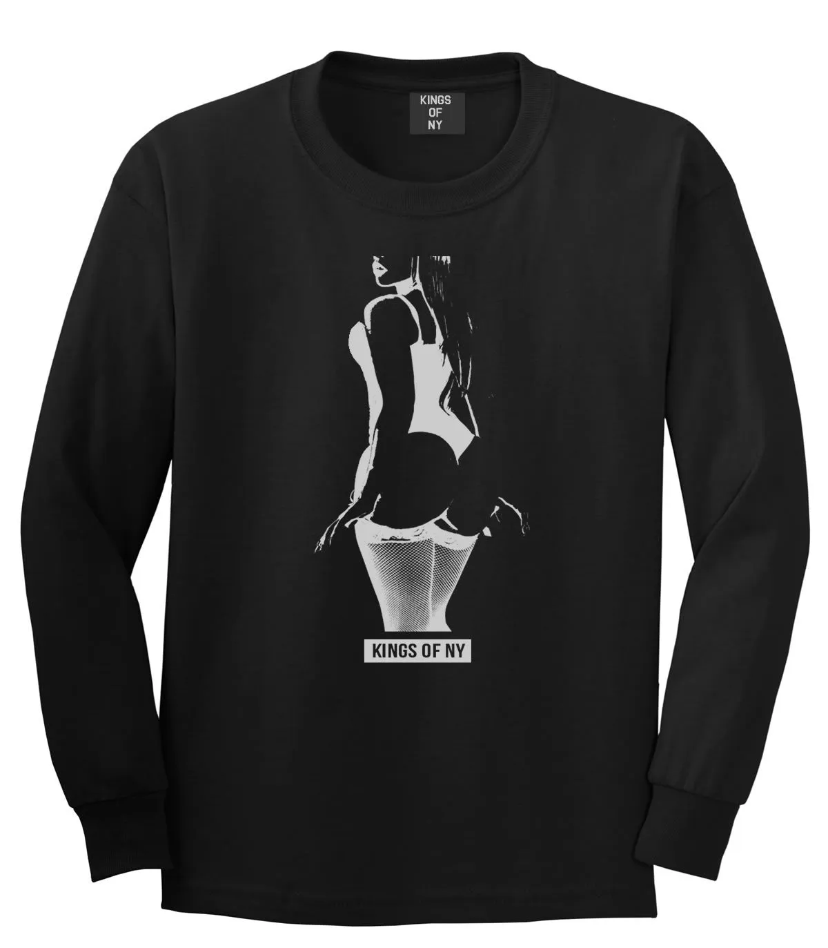 Stripper Booty Twerk Long Sleeve T-Shirt