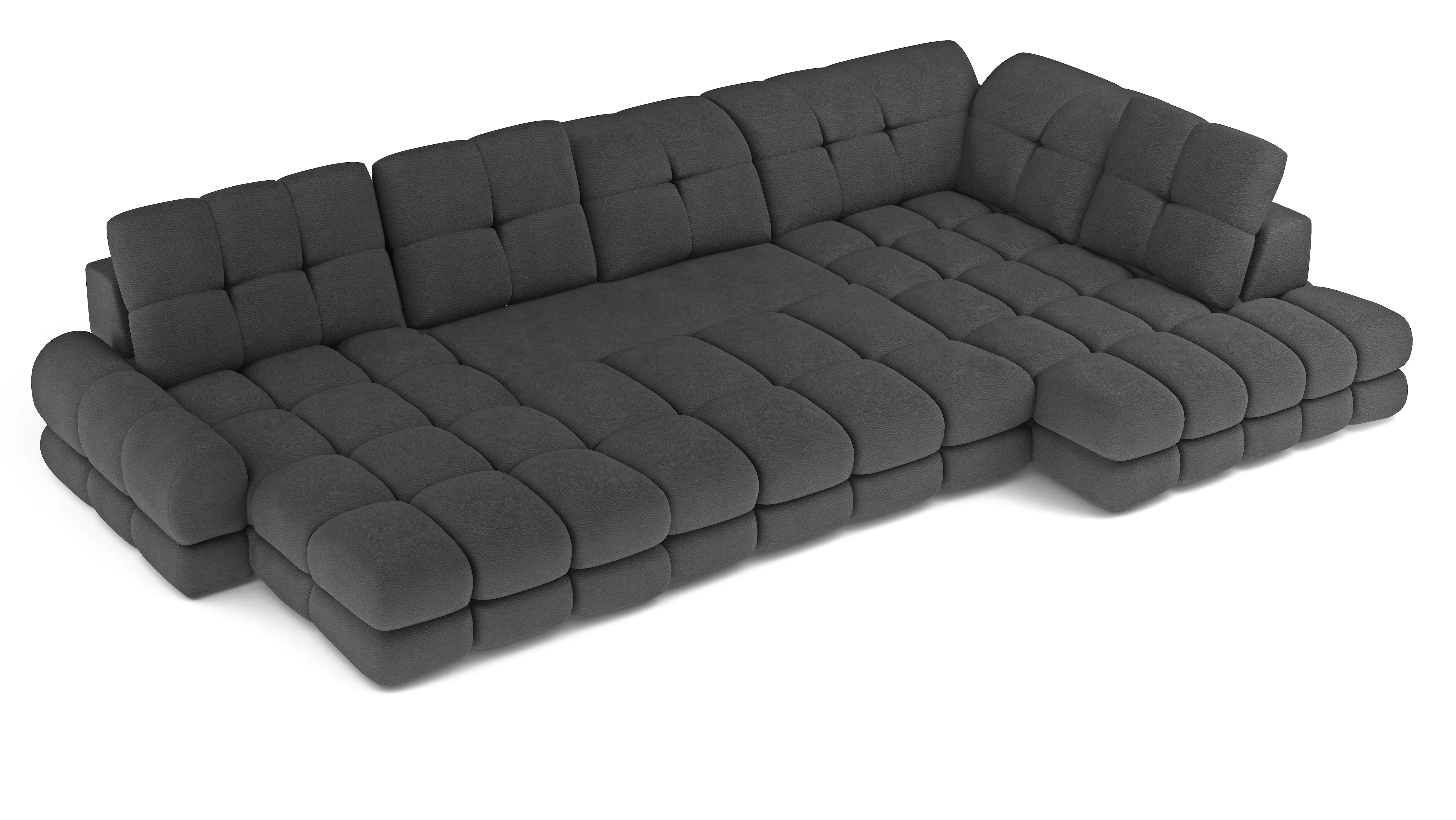 TORO XL 157.5" x 87" x 68" Wide Sectional with Electric Seat Extension