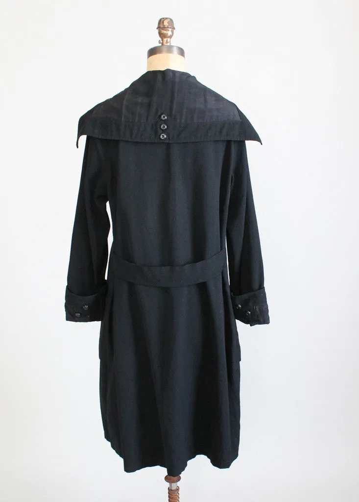 Vintage Edwardian / Early 1920s Fall Weight Coat