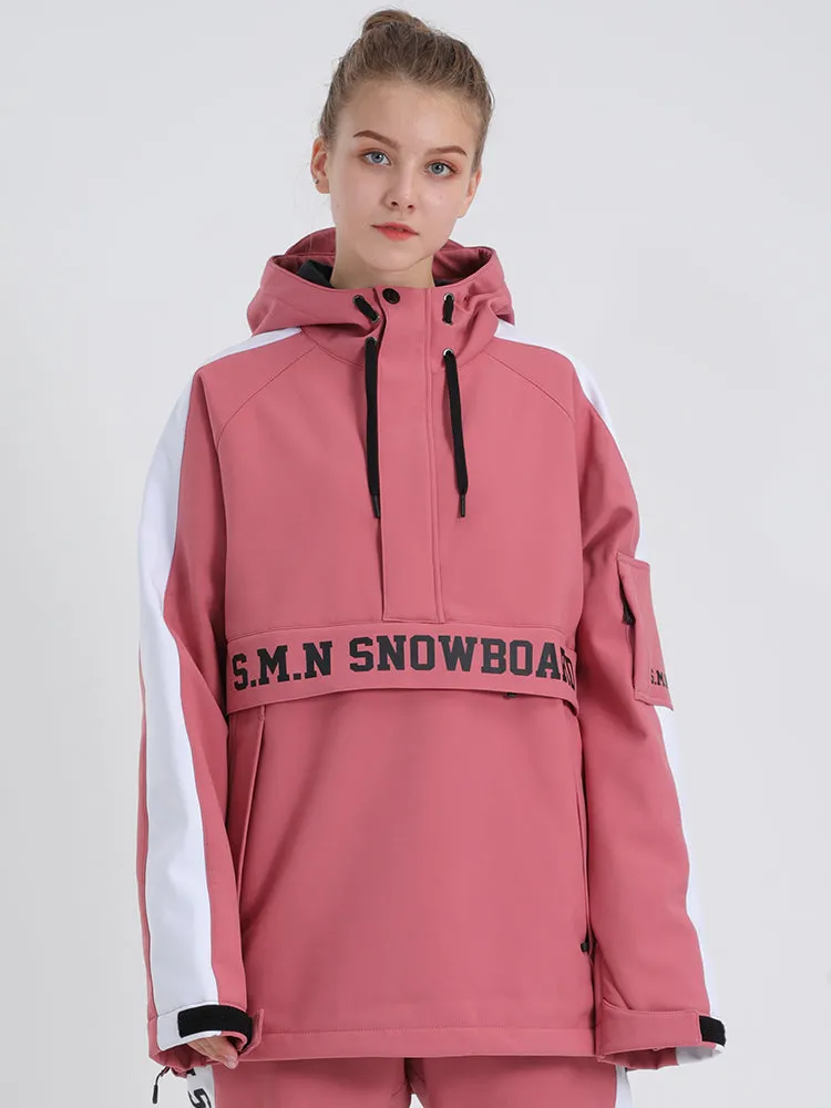 Women's New Pink Ski Suit Windproof And Waterproof Winter Jacket Outdoor Warm Hoodie Sweater Snowboard Clothes