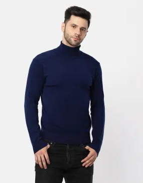 Woolen High Neck Sweater For Men