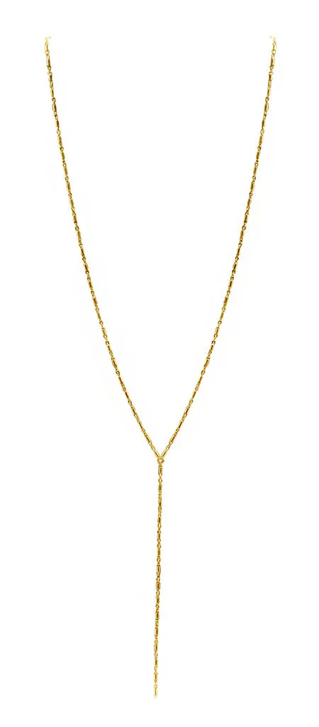 Y Necklace (Round Bar)